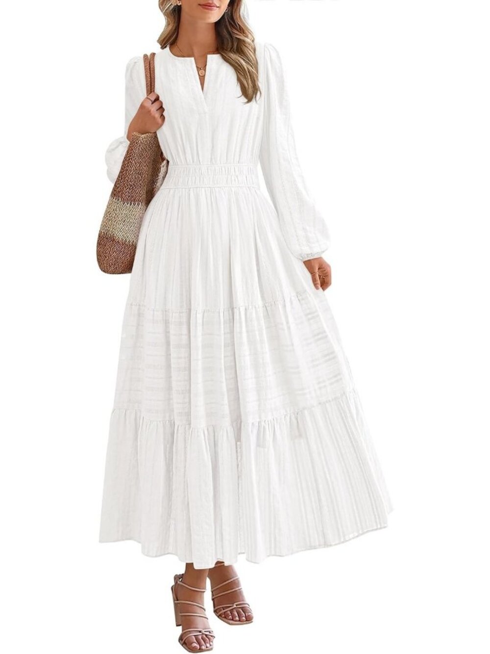 Chic Women's Fall Casual Midi Maxi Dress - Perfect for Any Occasion!